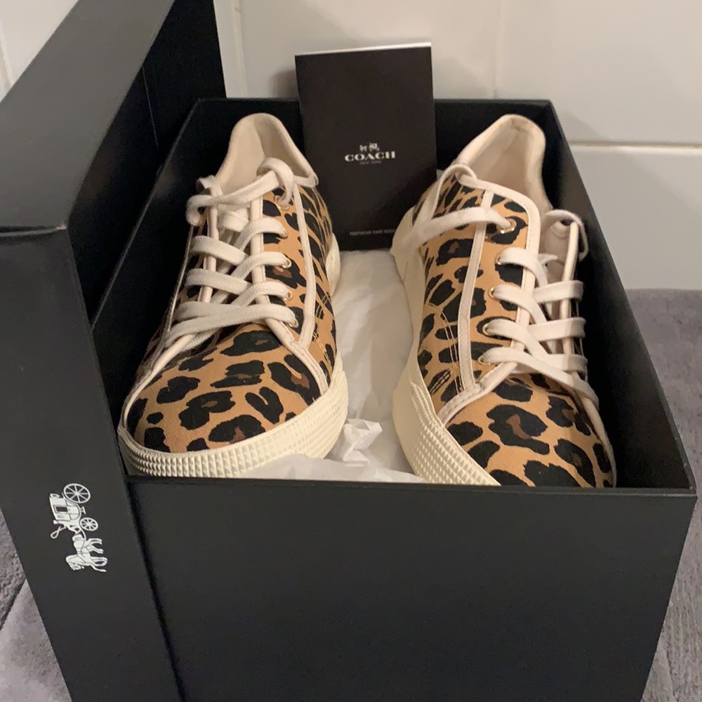 Coach- Leopard Sneaker